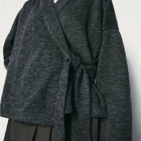 ZARA SOFT WRAP KIMONO - Picture 2 of 9